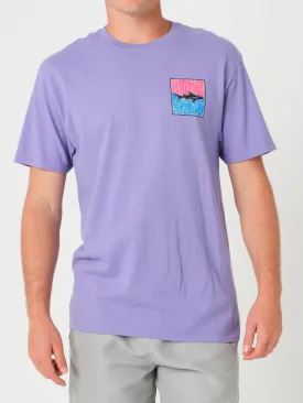 Fifty Fifty T-Shirt in Amethyst