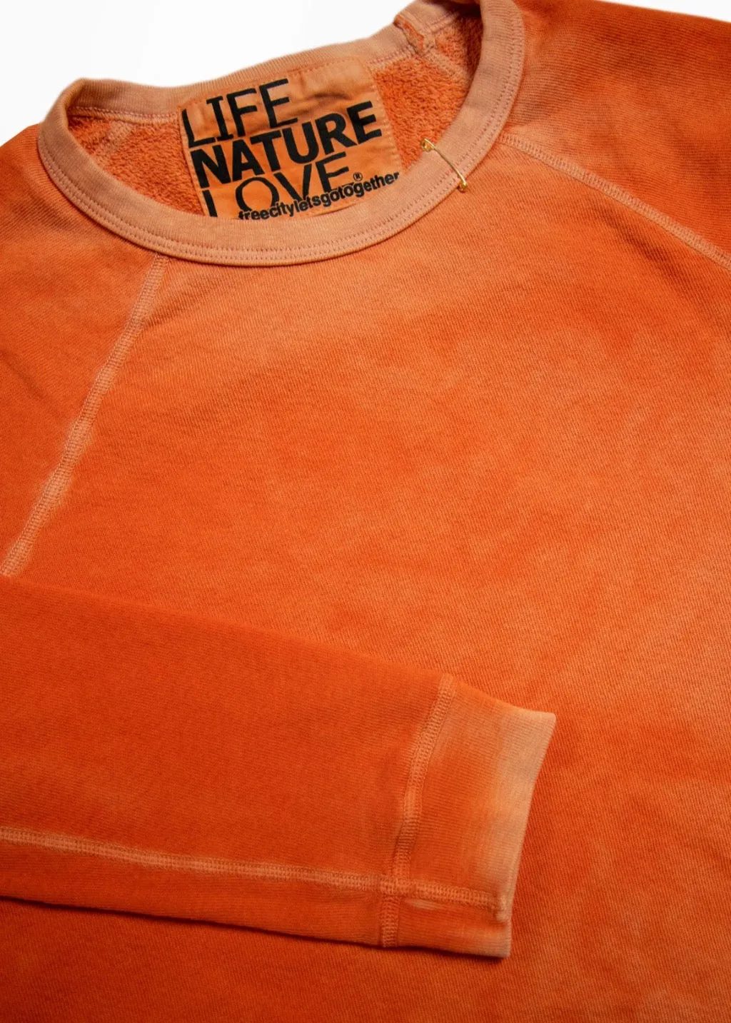 FREECITY Lucky Rabbits Sweatshirt in Orange