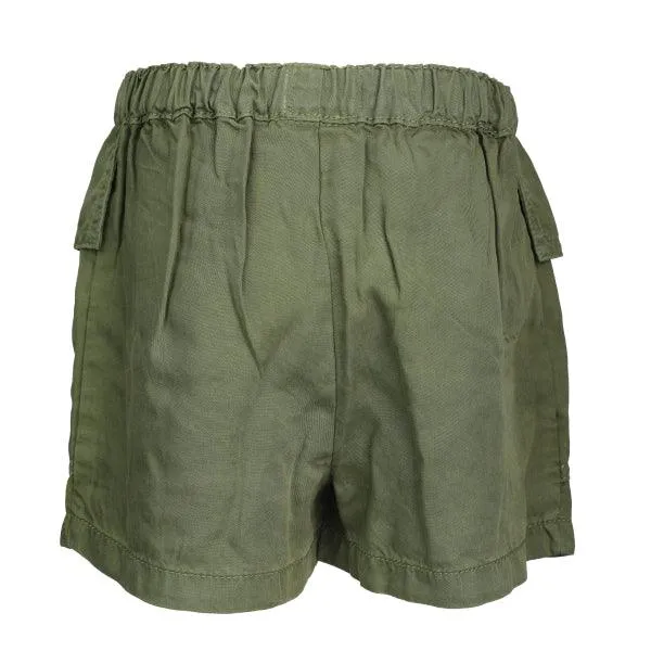 GIRLS ARMY GREEN CARGO SHOT