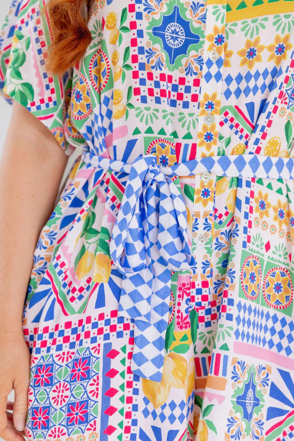Giulia Playsuit in Limoncello
