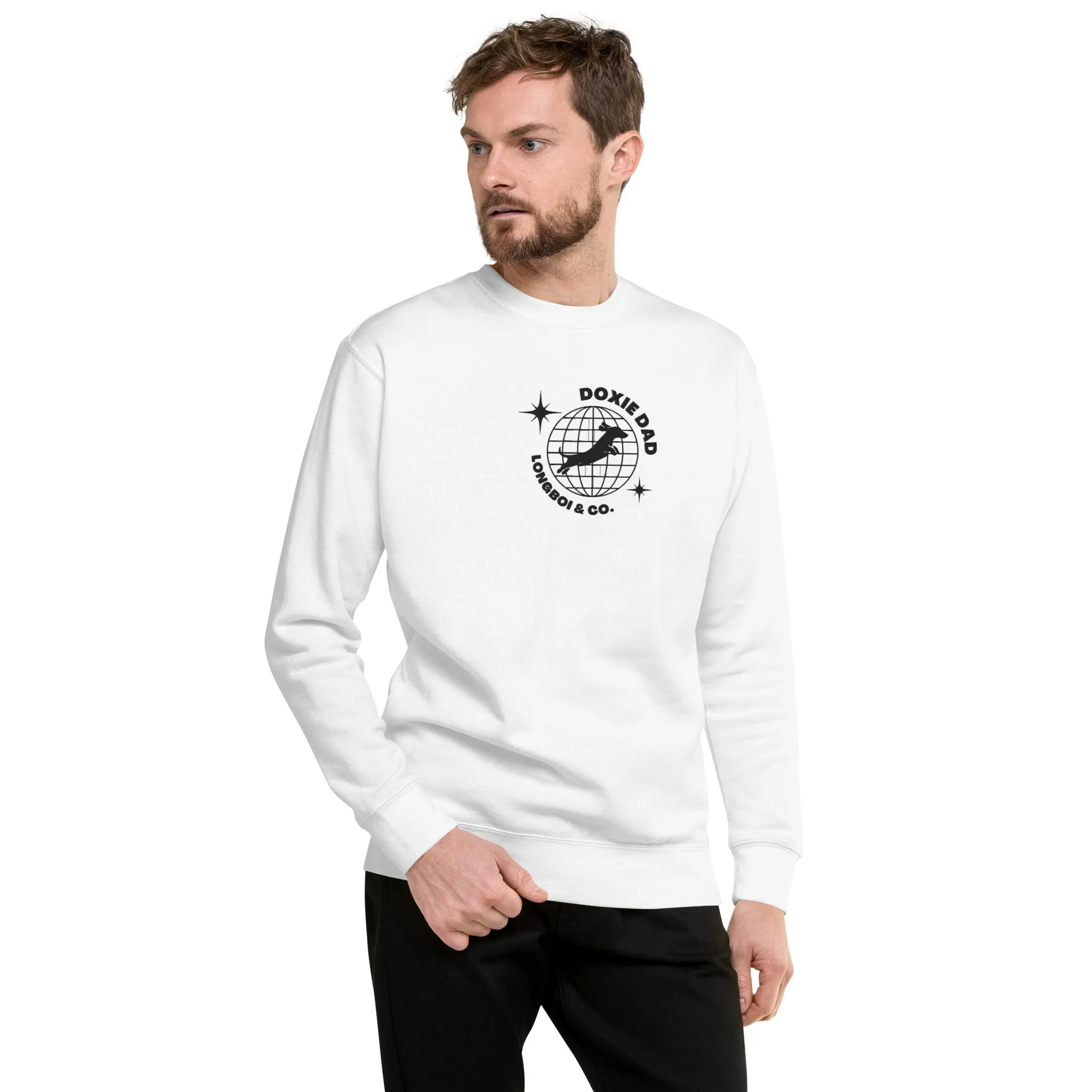 Global Doxie Dad Embroidered Pullover
