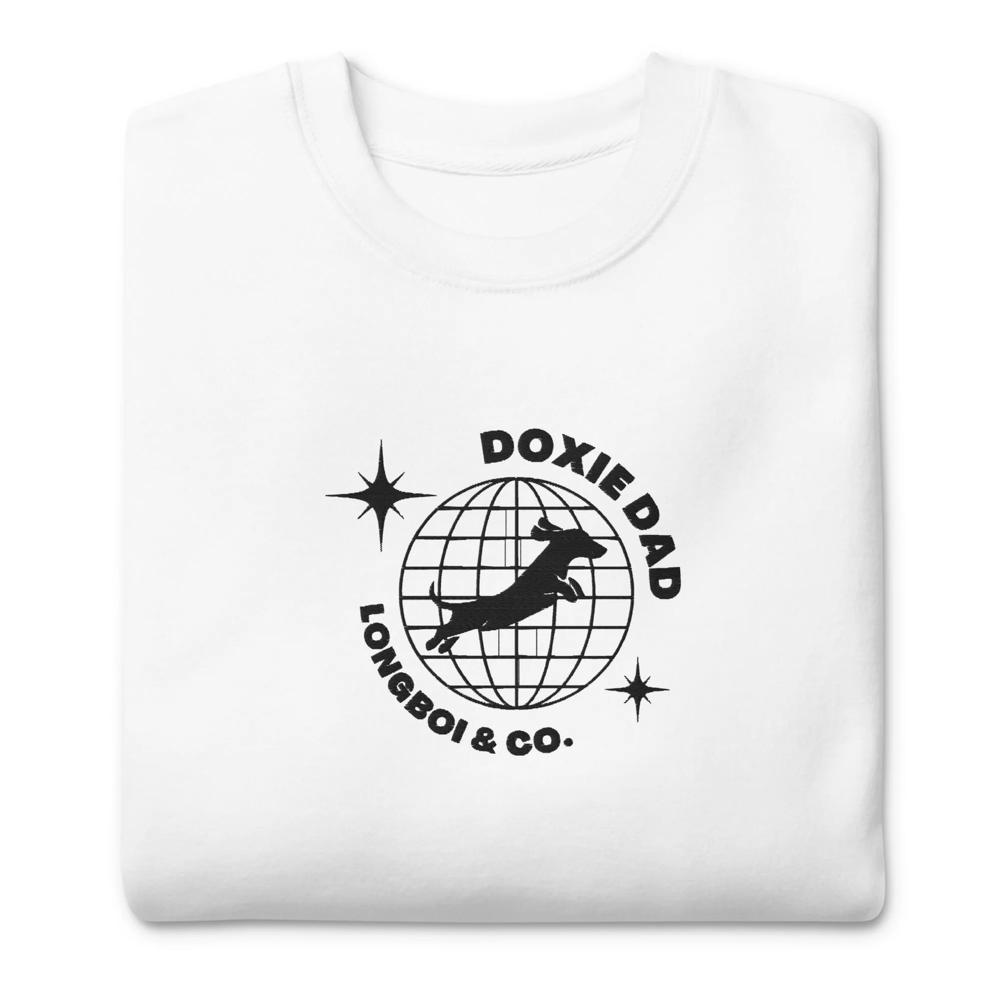 Global Doxie Dad Embroidered Pullover