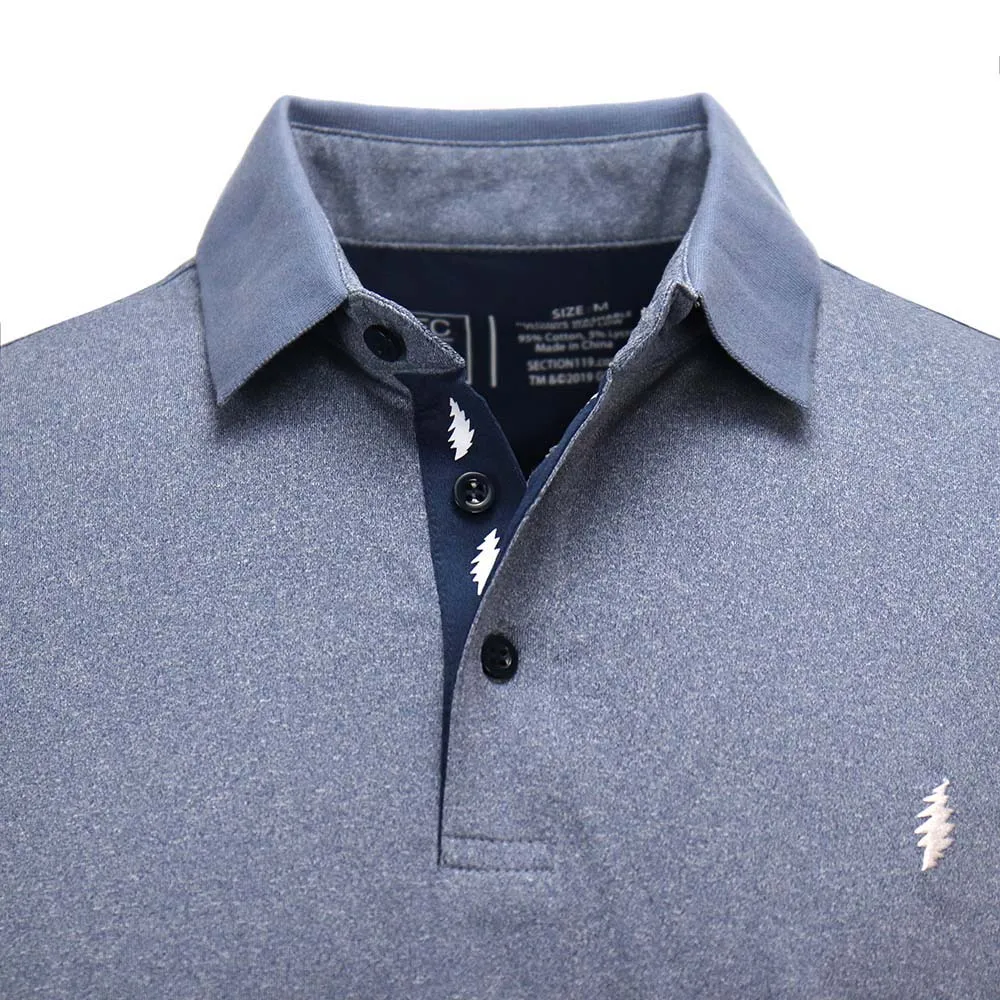 Grateful Dead | Performance Polo |  Blue