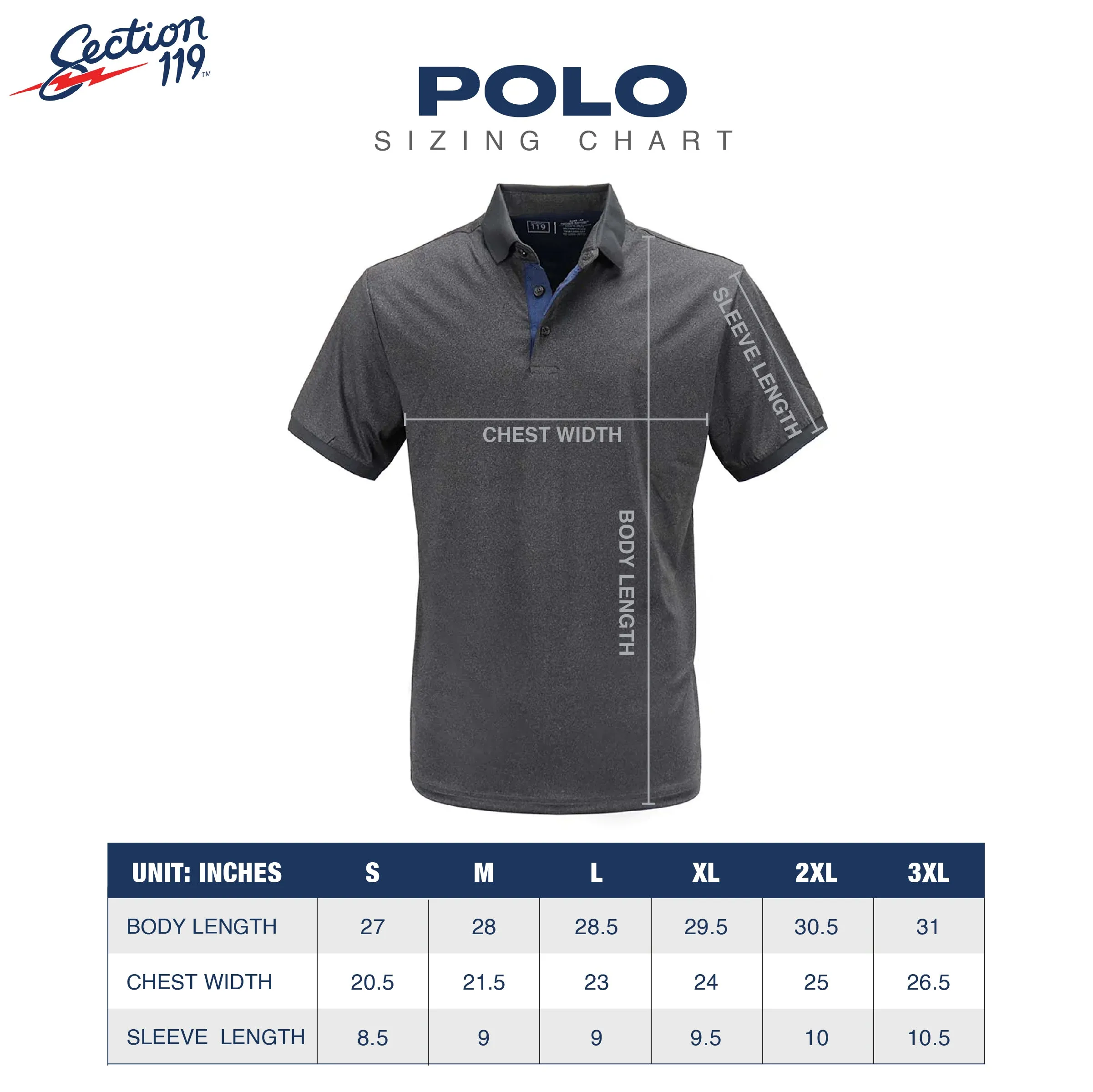 Grateful Dead | Performance Polo |  Blue