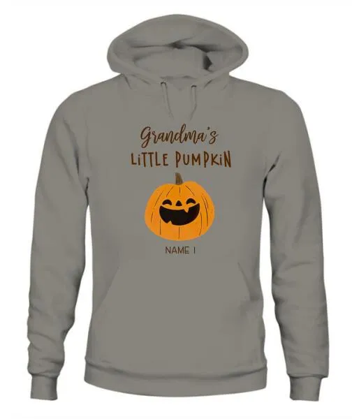 Halloween Little Pumpkins Personalized Graphic Apparel - Title, Number of Kids, Names can be customized