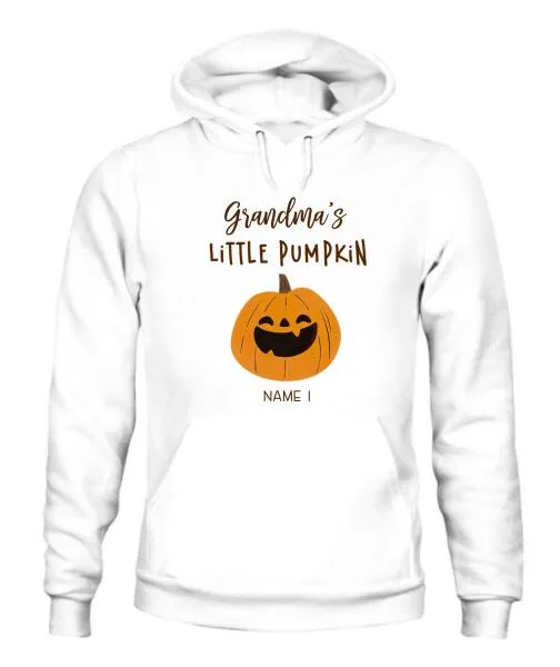 Halloween Little Pumpkins Personalized Graphic Apparel - Title, Number of Kids, Names can be customized