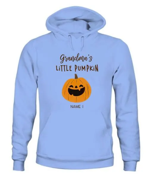 Halloween Little Pumpkins Personalized Graphic Apparel - Title, Number of Kids, Names can be customized