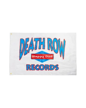 Happy Dad x Death Row Flag (White)