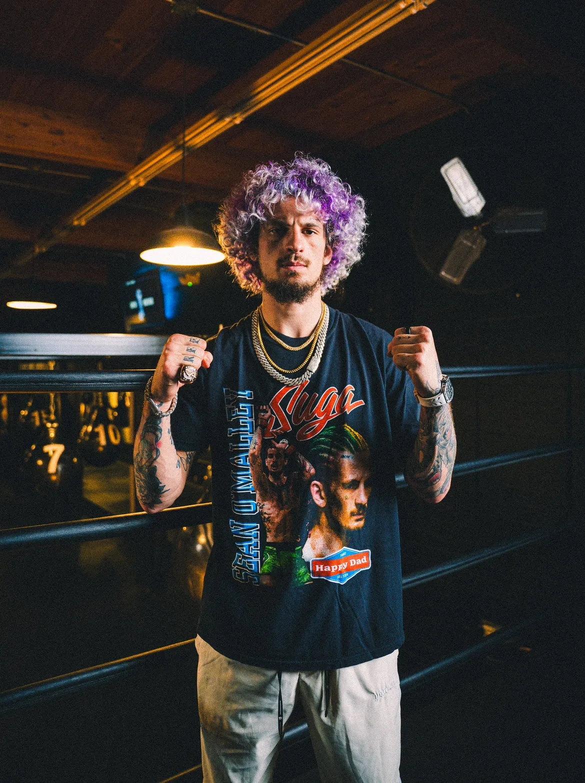 Happy Dad x Suga Sean Vintage Fight Night Tee
