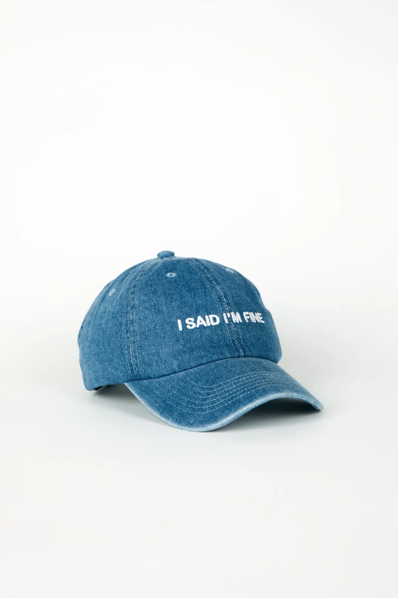 I'M FINE DAD CAP
