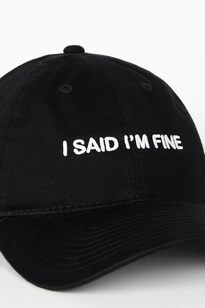 I'M FINE DAD CAP