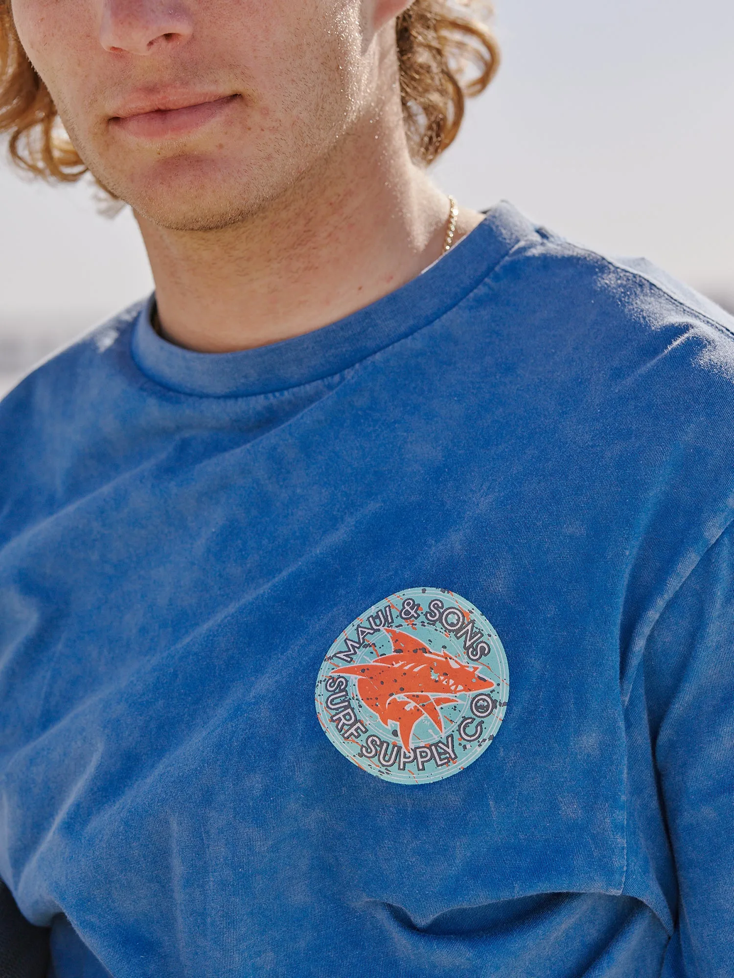 Jackson Long Sleeve in Deep Water