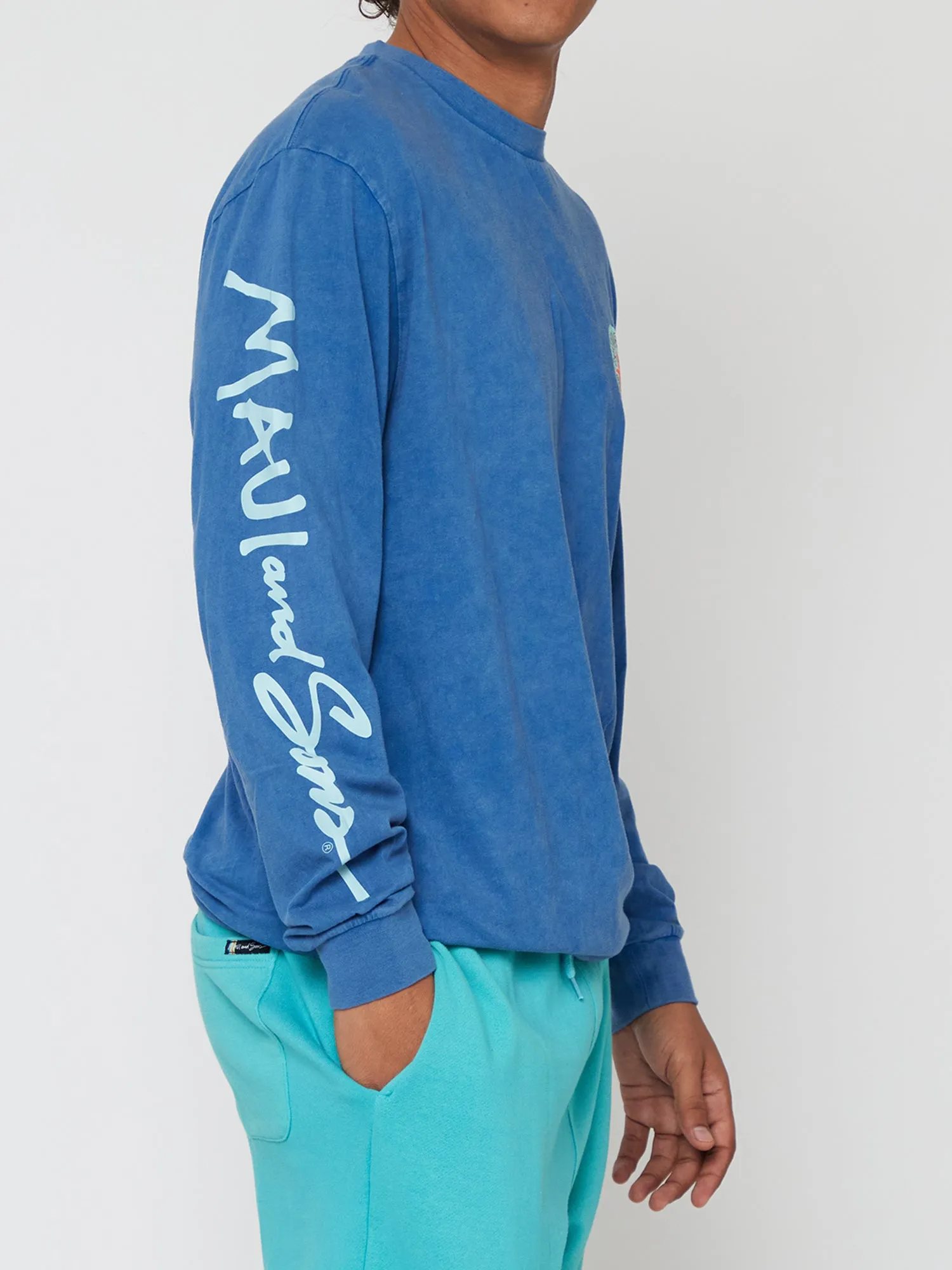Jackson Long Sleeve in Deep Water