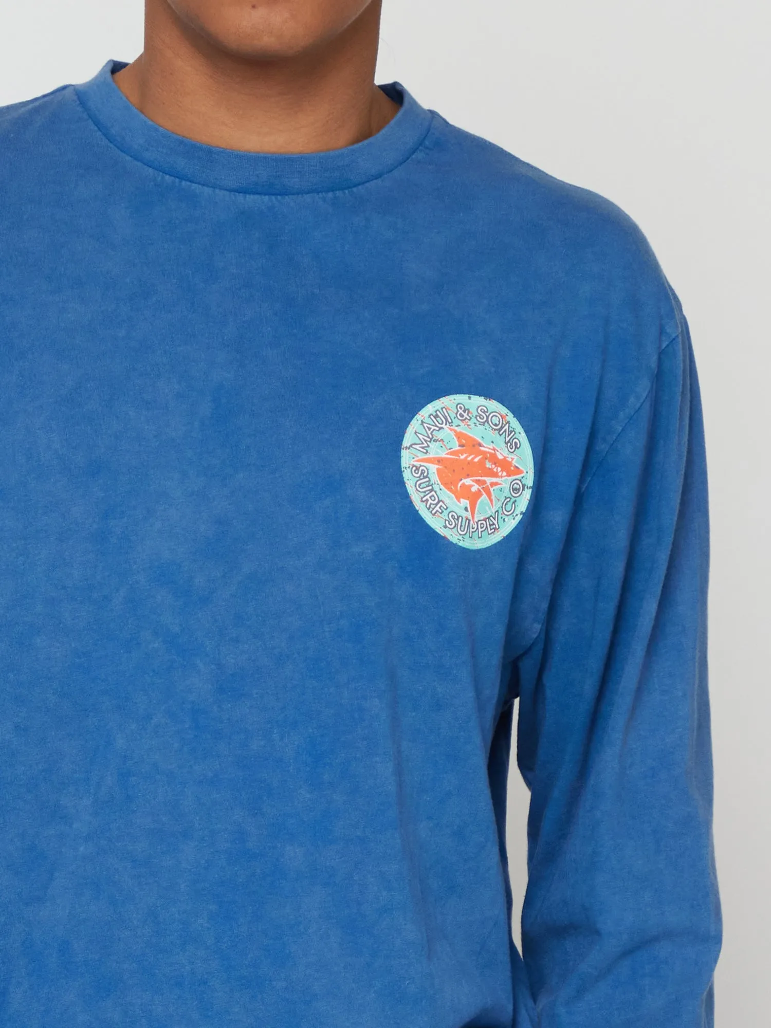 Jackson Long Sleeve in Deep Water