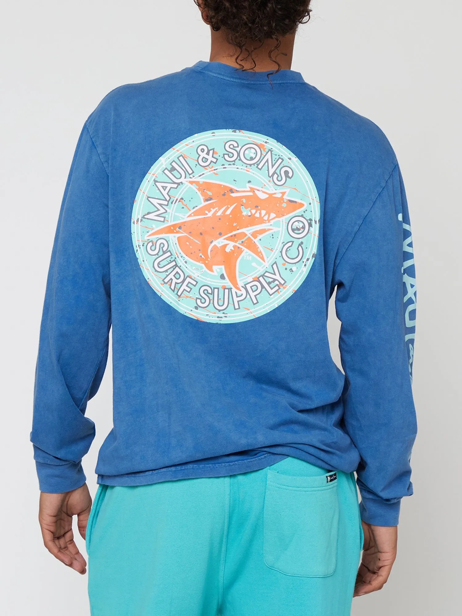Jackson Long Sleeve in Deep Water