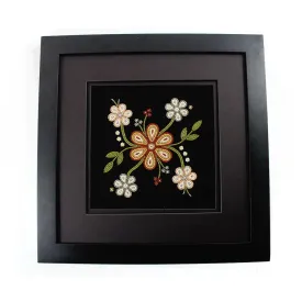 Jaime Lepine Floral Beaded Framework