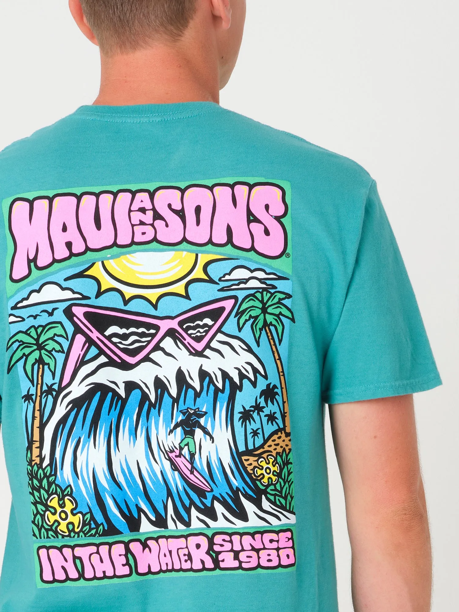 Jaws T-Shirt in Peacock