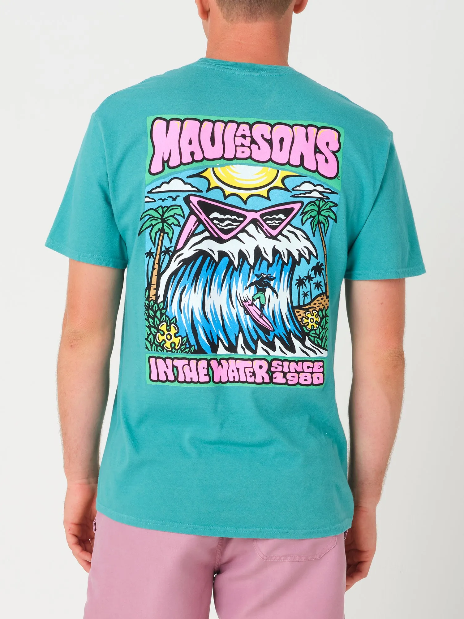 Jaws T-Shirt in Peacock