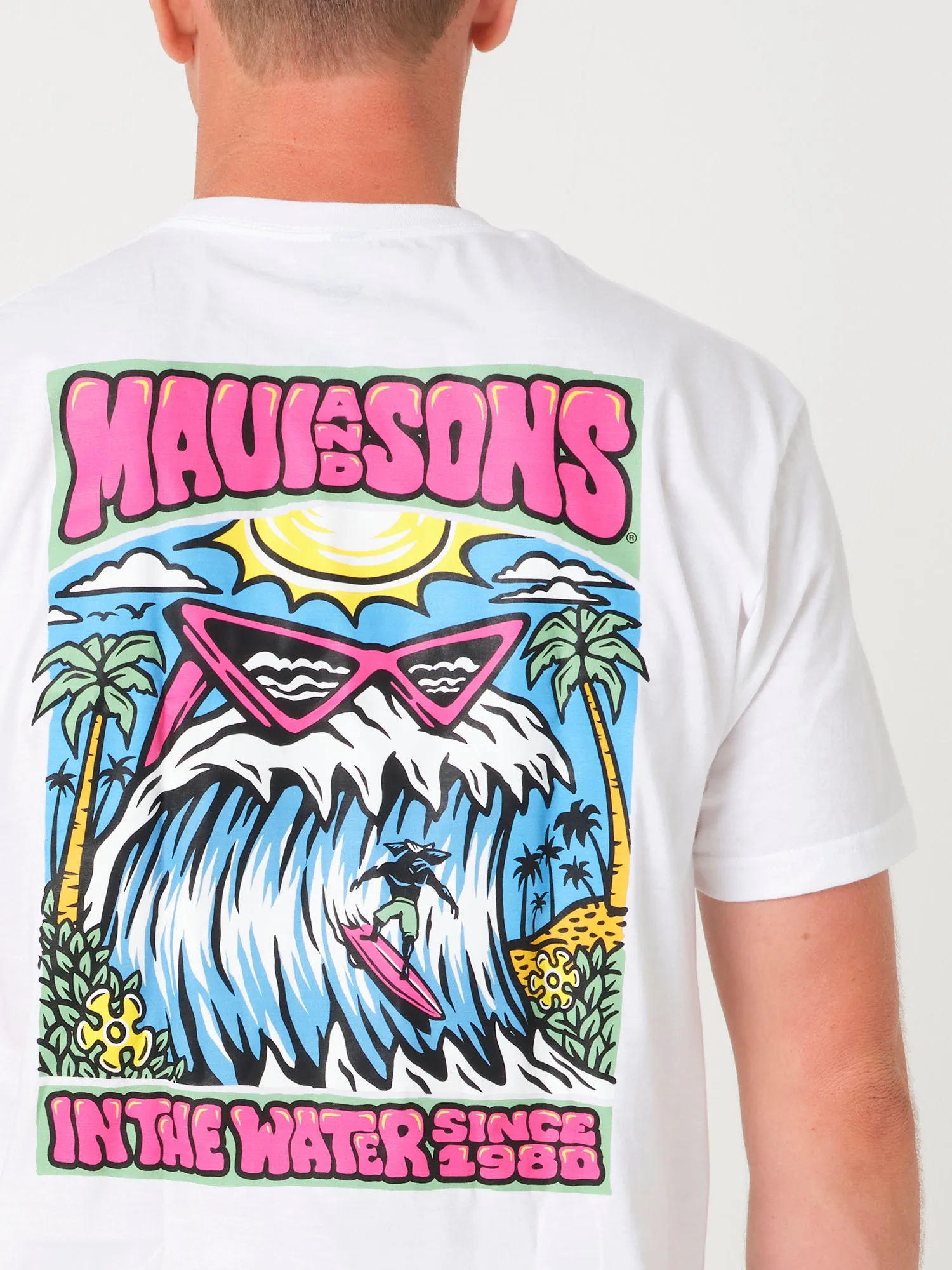 Jaws T-Shirt in White
