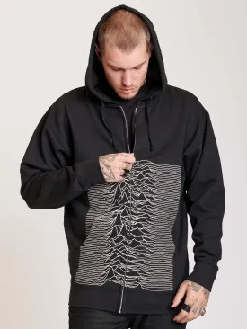Joy Division Unknown Pleasures Zip Up Hoodie