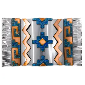Greg Gowens 18x29 Inch Kiva Patterned Rug