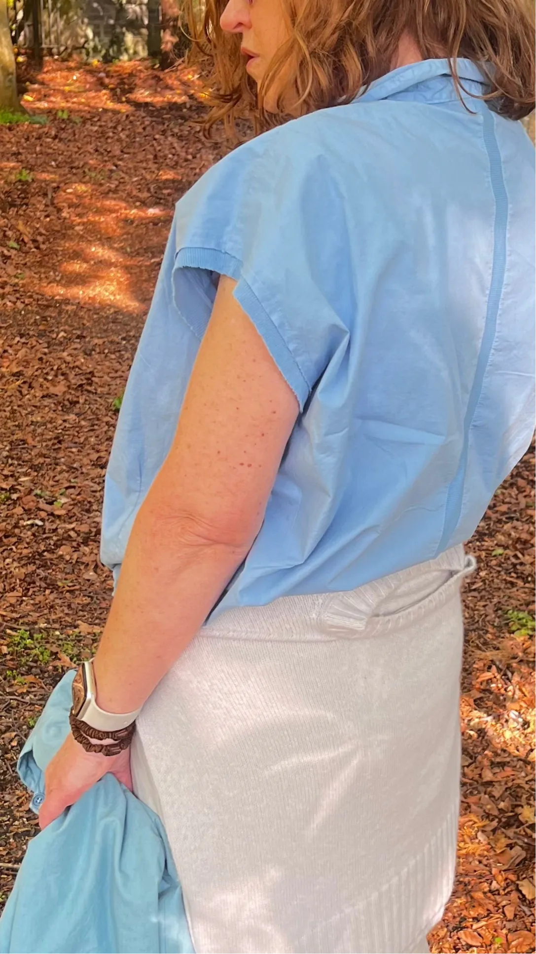 KristenseN Du Nord Summer Short Sleeve Shirt in Blue