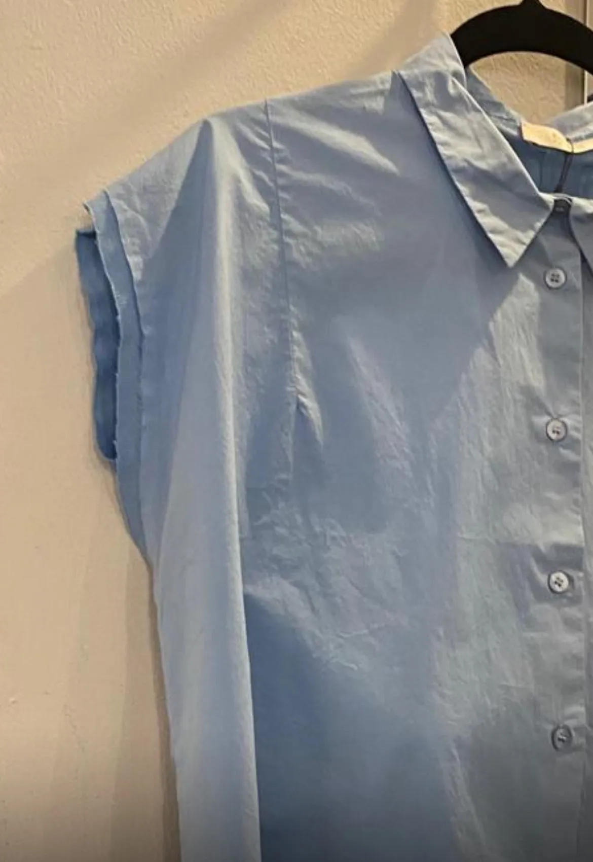 KristenseN Du Nord Summer Short Sleeve Shirt in Blue