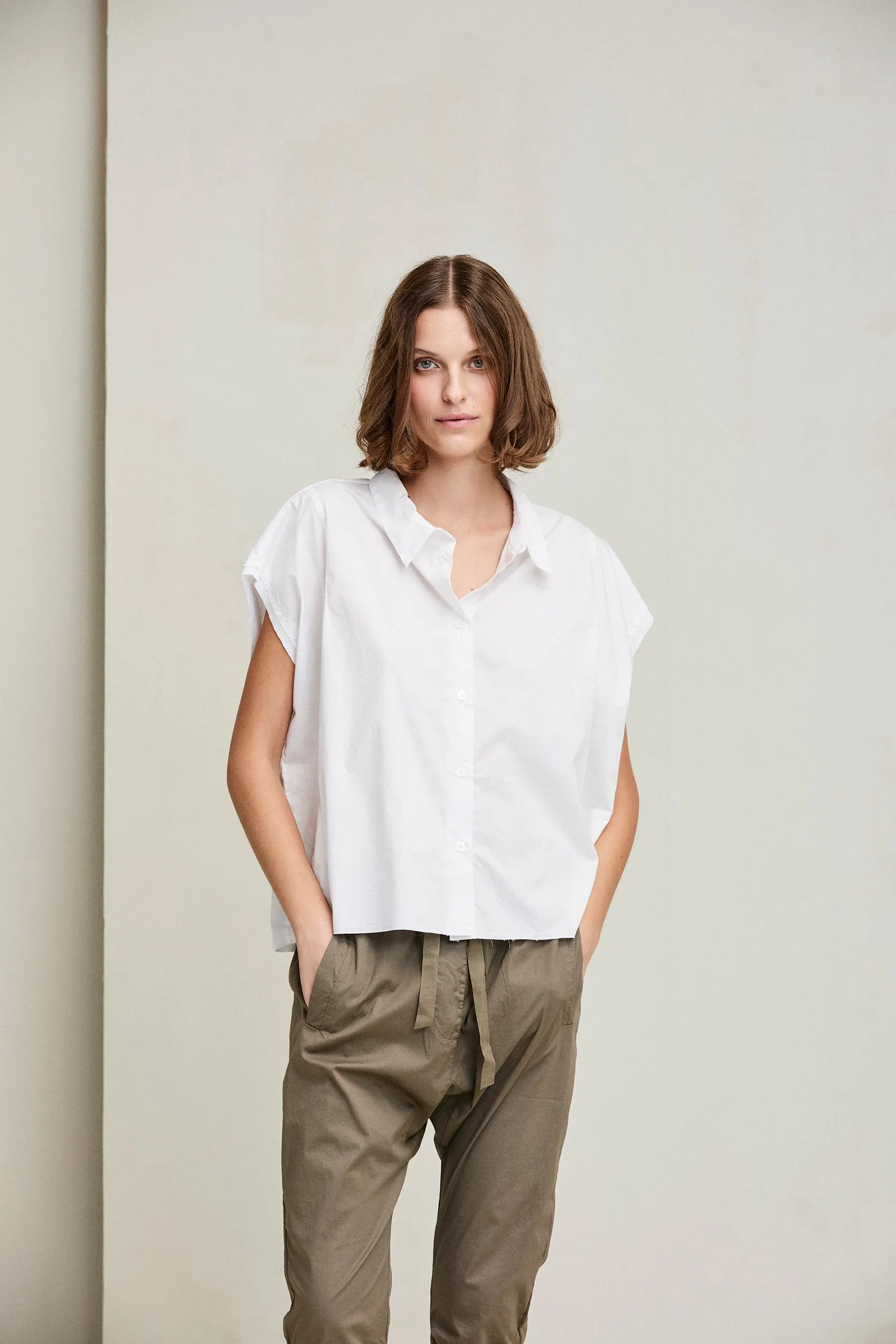 KristenseN Du Nord Summer Short Sleeve Shirt in Blue