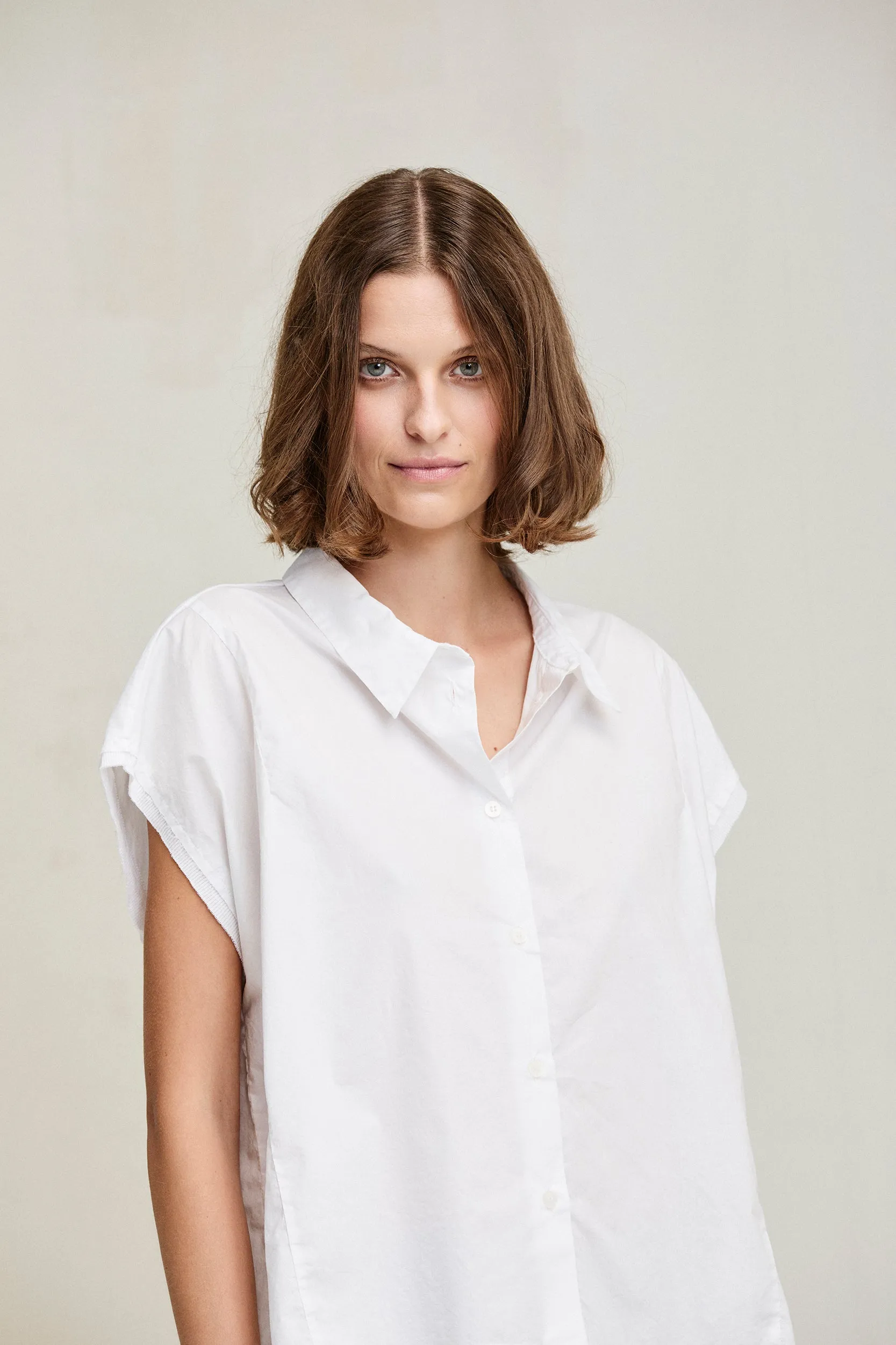 KristenseN Du Nord Summer Short Sleeve Shirt in Blue