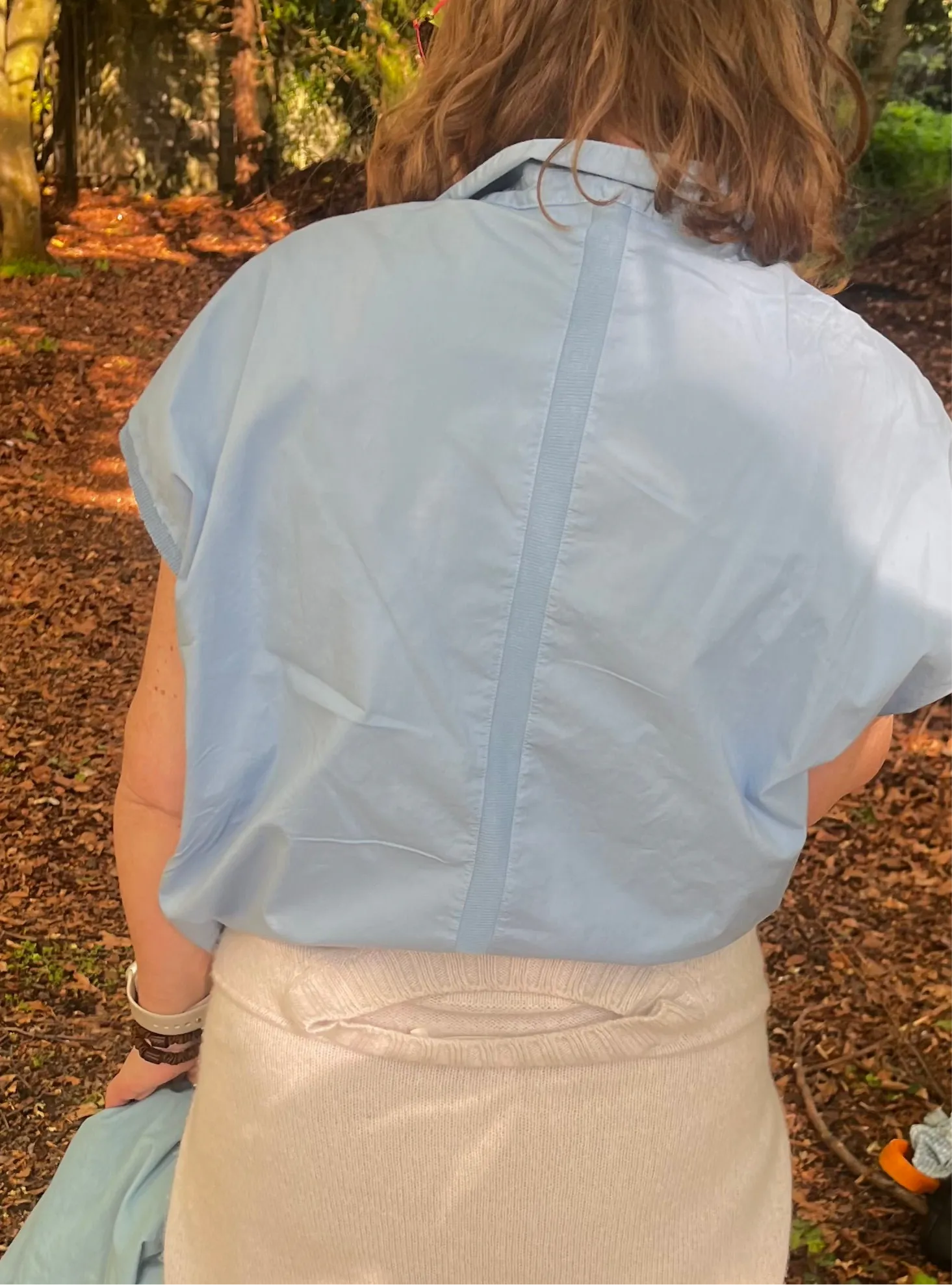 KristenseN Du Nord Summer Short Sleeve Shirt in Blue