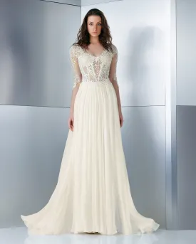 Lace Dress with Sleeves
