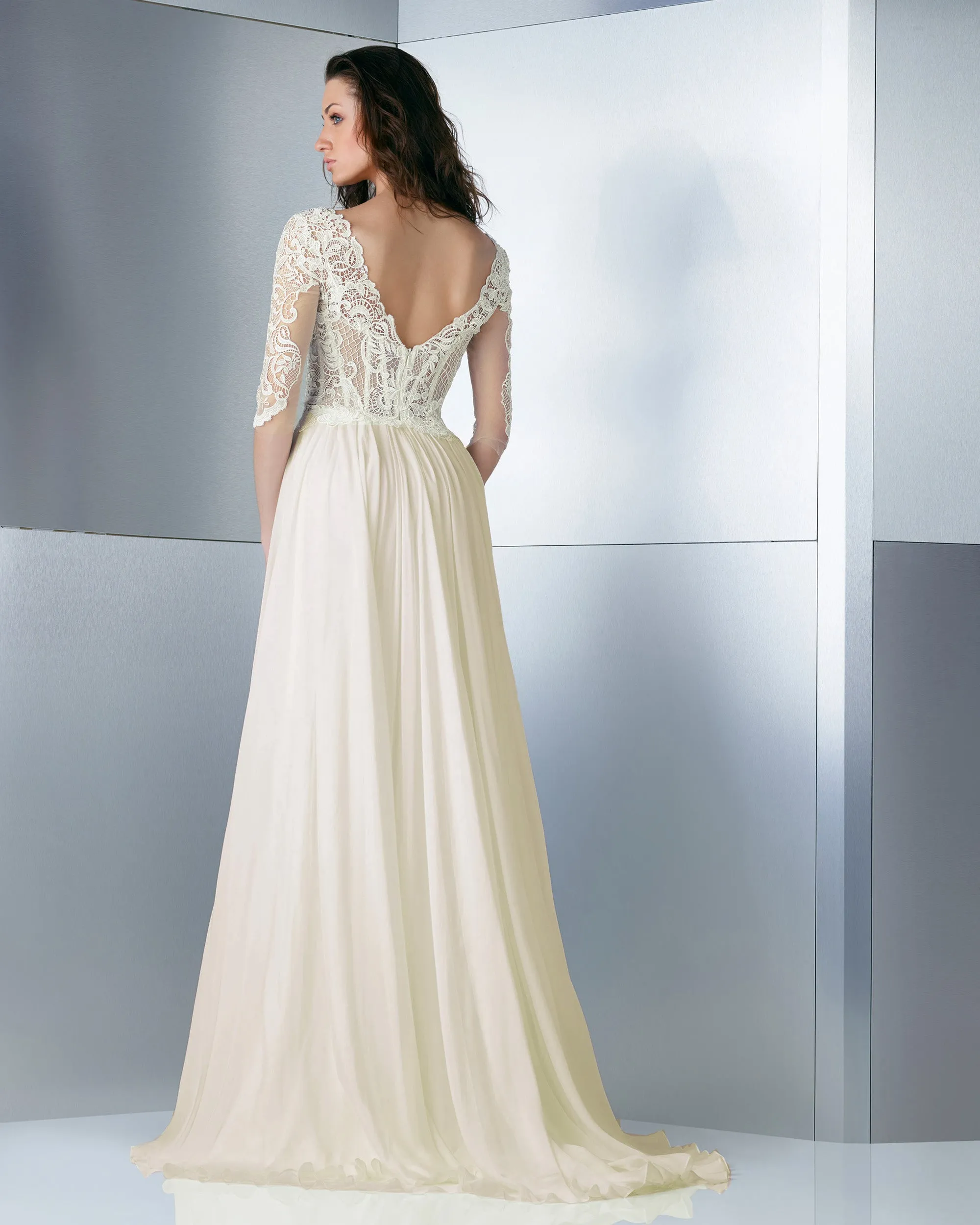 Lace Dress with Sleeves