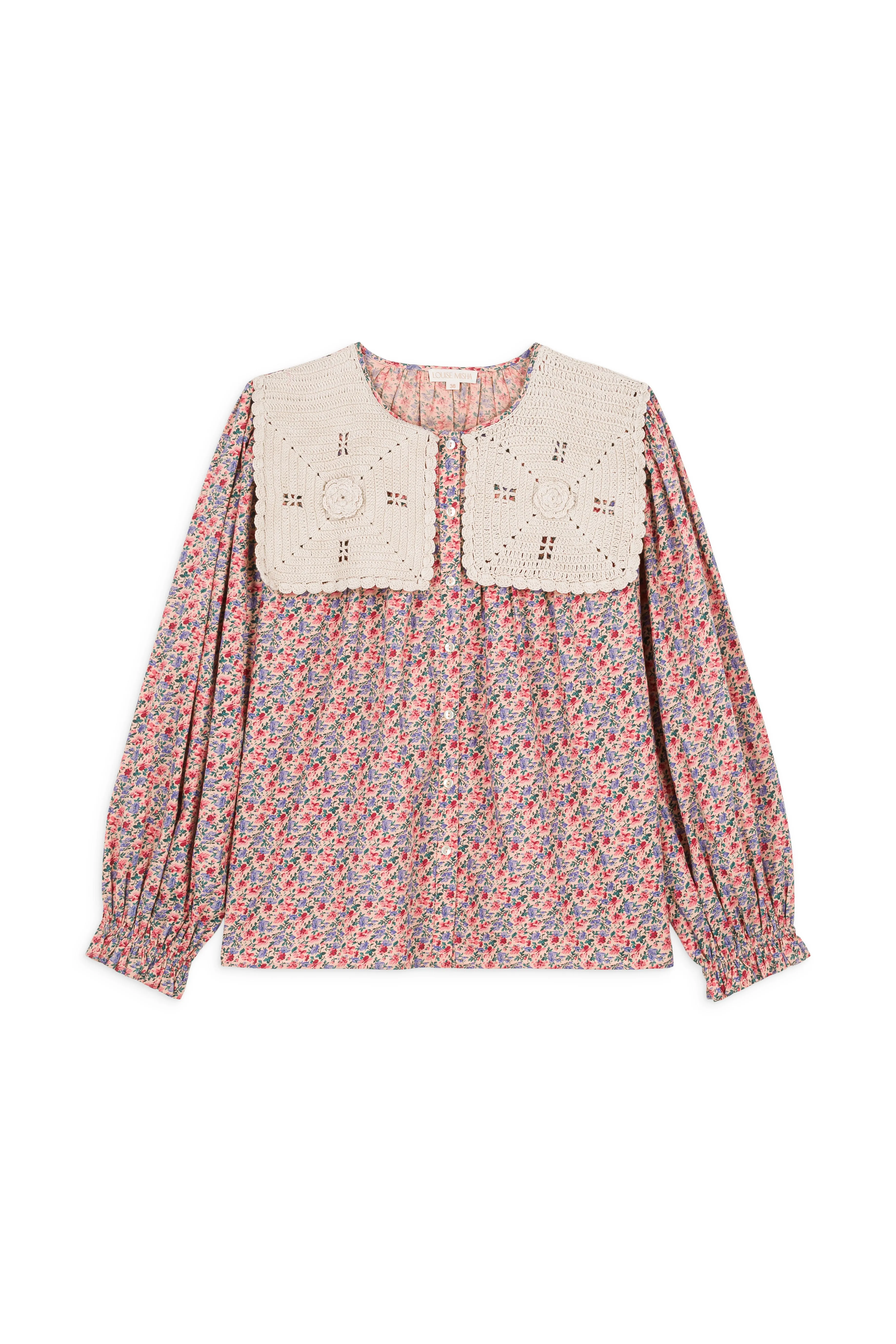 Louise Misha Vicky Shirt Blush Floral World