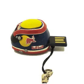 Mark Webber F1 Helmet(2010) Miniature Novelty Pen Drive