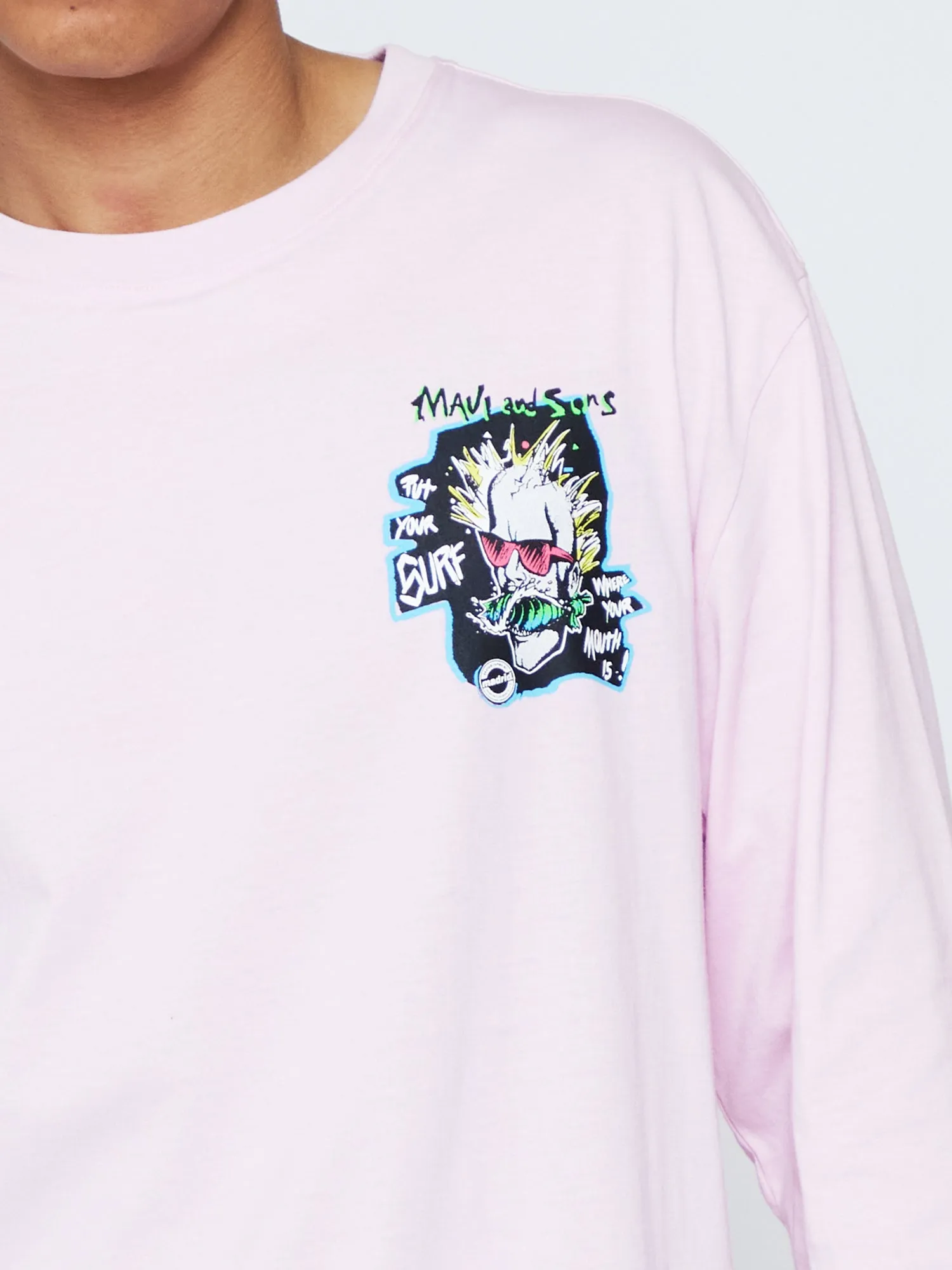 Maui and Sons x Madrid Srfmouth Long Sleeve