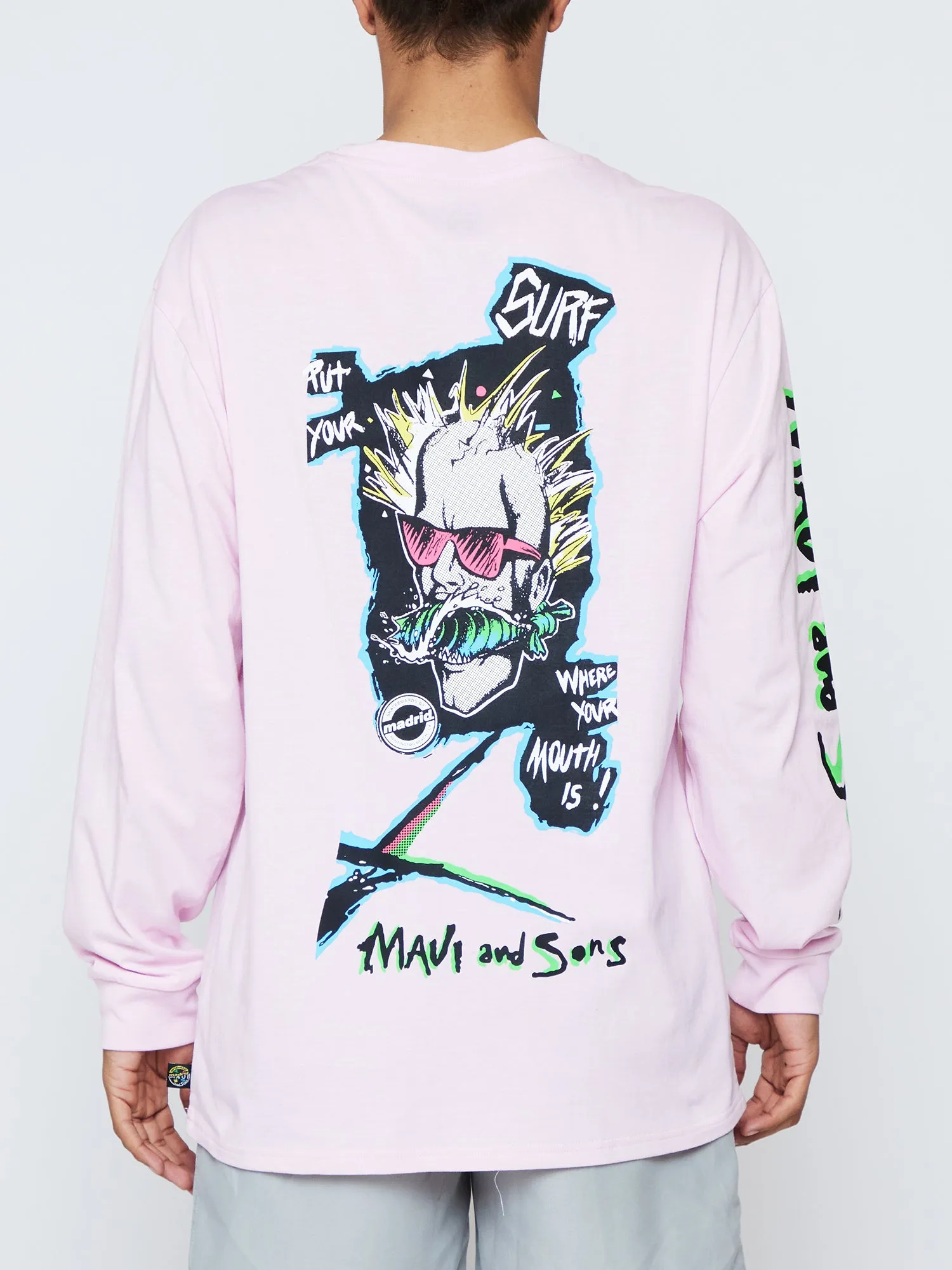 Maui and Sons x Madrid Srfmouth Long Sleeve
