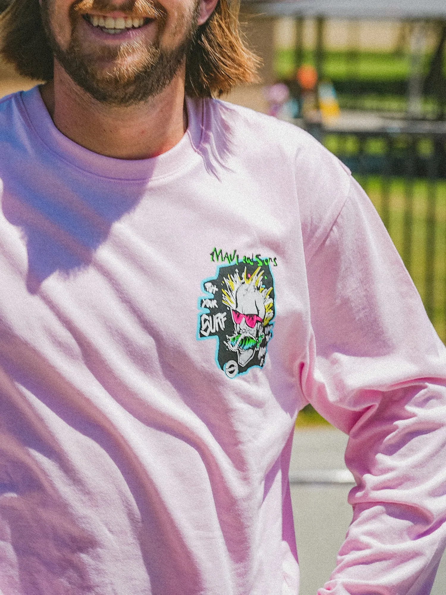 Maui and Sons x Madrid Srfmouth Long Sleeve