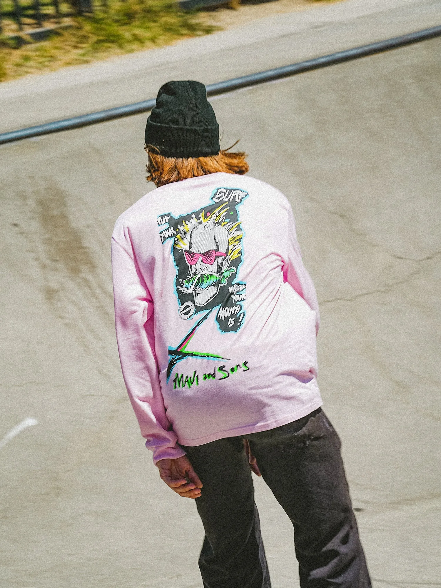 Maui and Sons x Madrid Srfmouth Long Sleeve