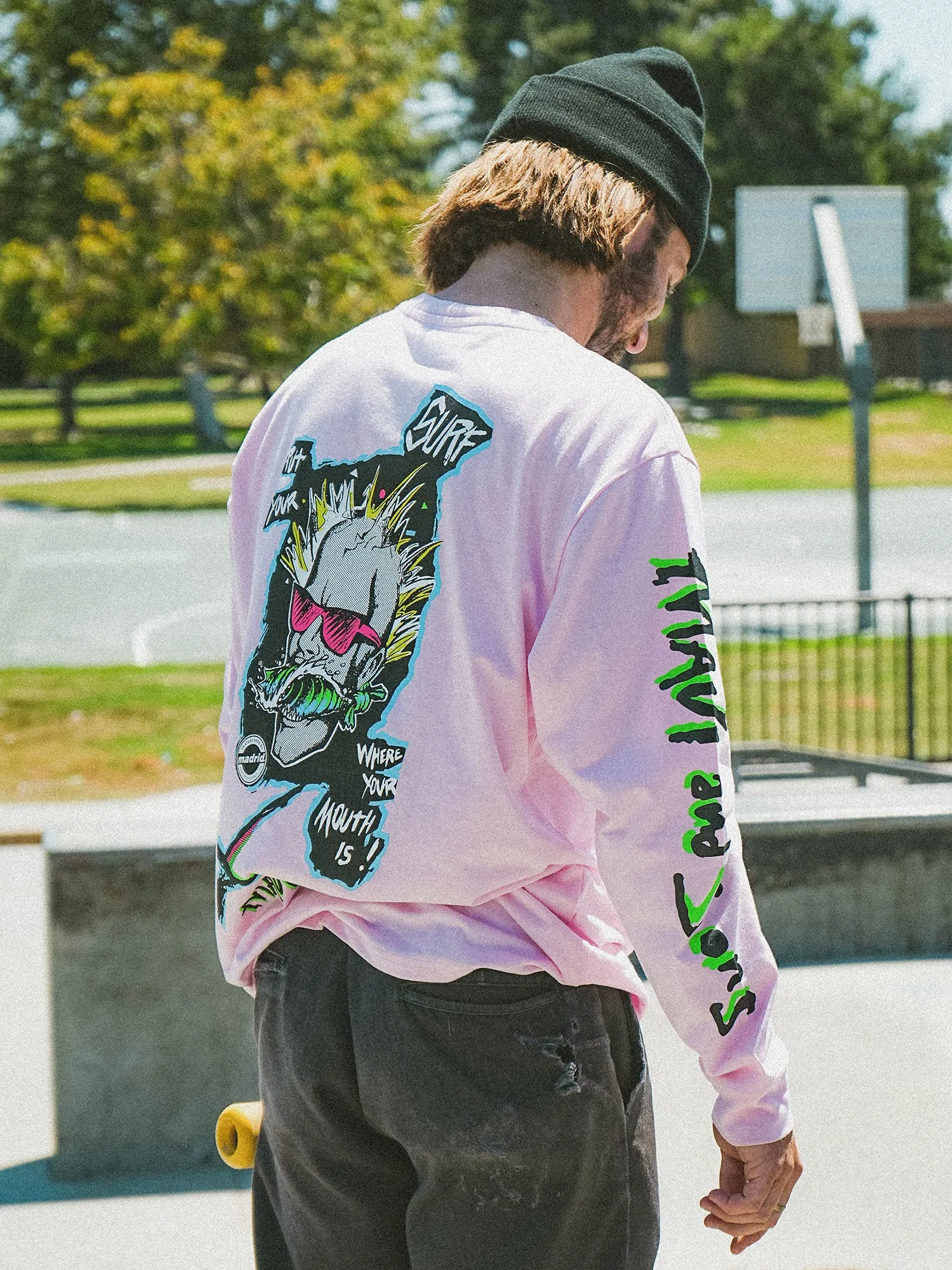 Maui and Sons x Madrid Srfmouth Long Sleeve