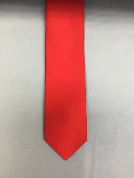 Mens Silk Tie Red