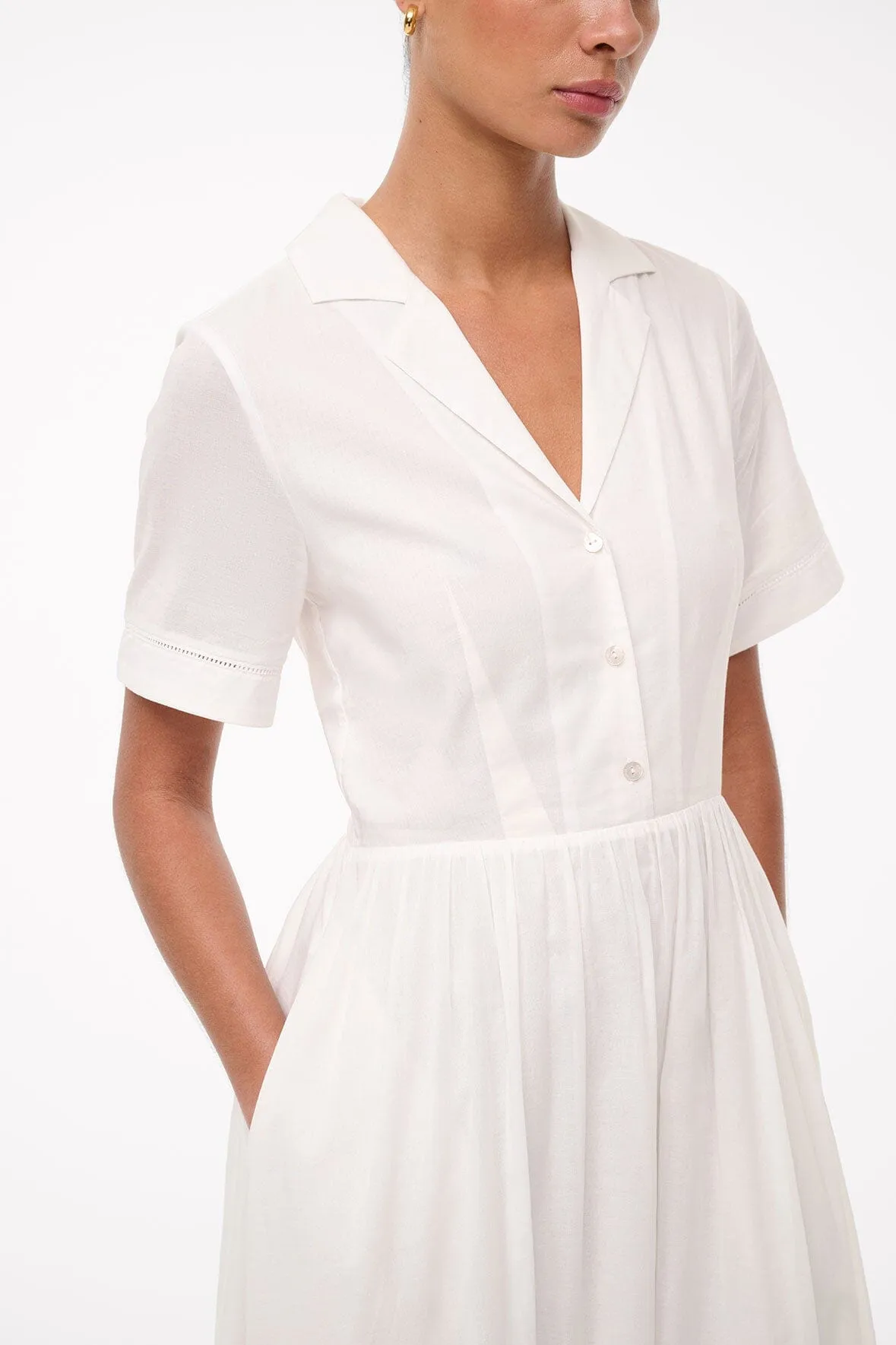 MERYL DRESS | WHITE