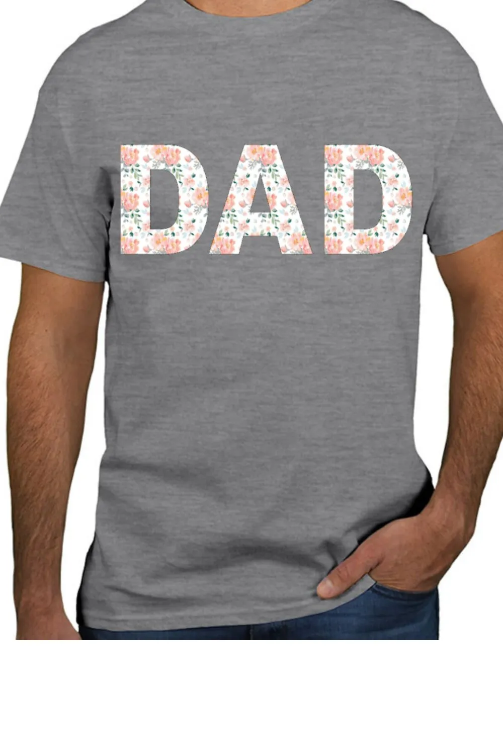 Mila Dad Gray T-shirt
