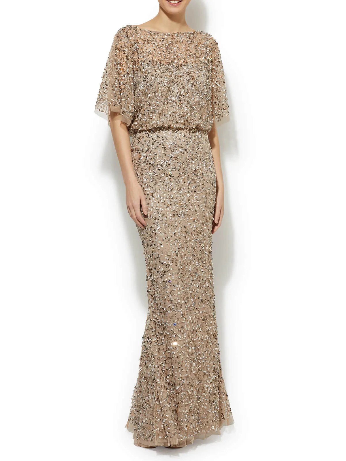 Mimi Hand Beaded Gown