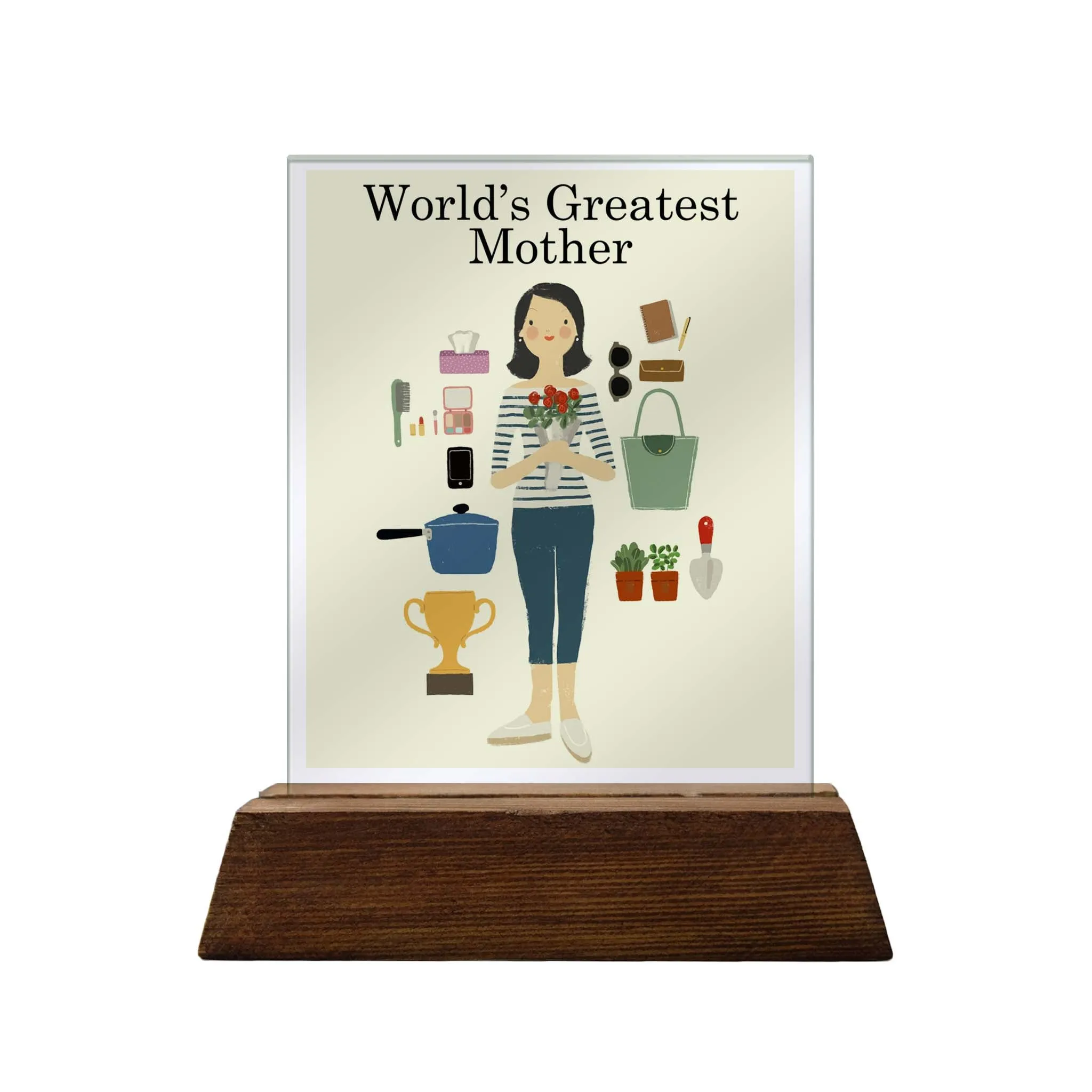 Mother Glass Plaque