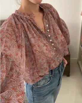 Paisley 70's Top