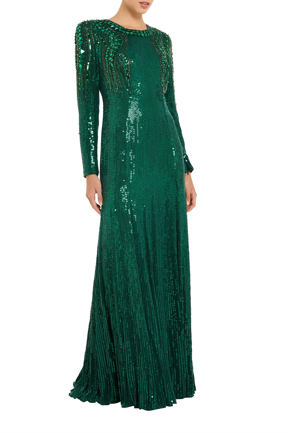 Paloma Embellished Evening Gown