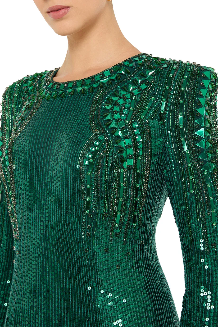 Paloma Embellished Evening Gown
