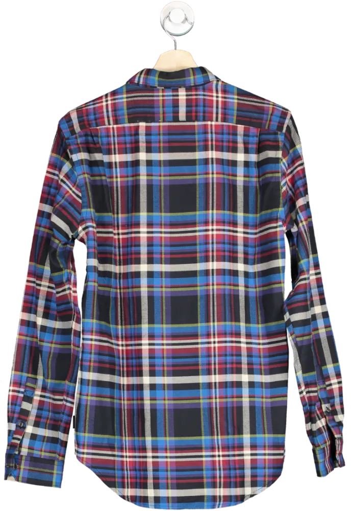 Paul Smith Multi-Colour Plaid Tailored Fit Shirt M