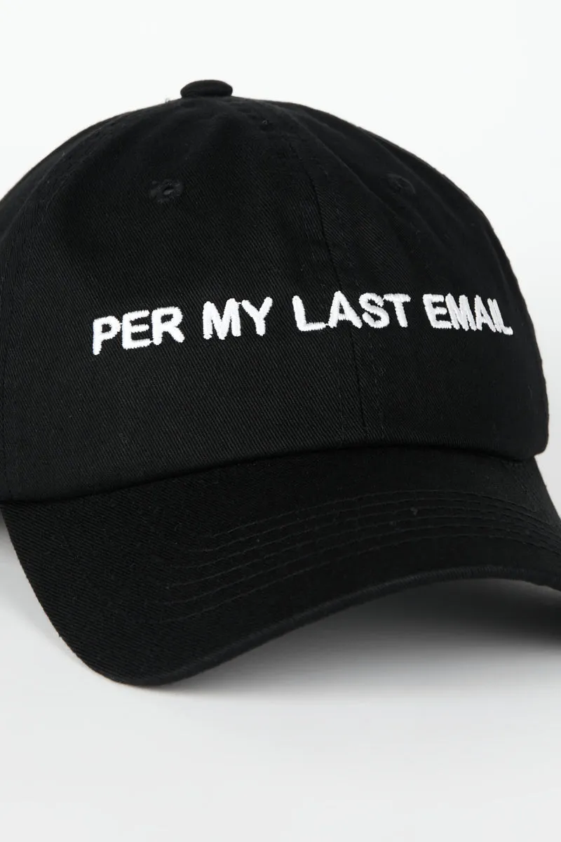 PER MY LAST DAD CAP