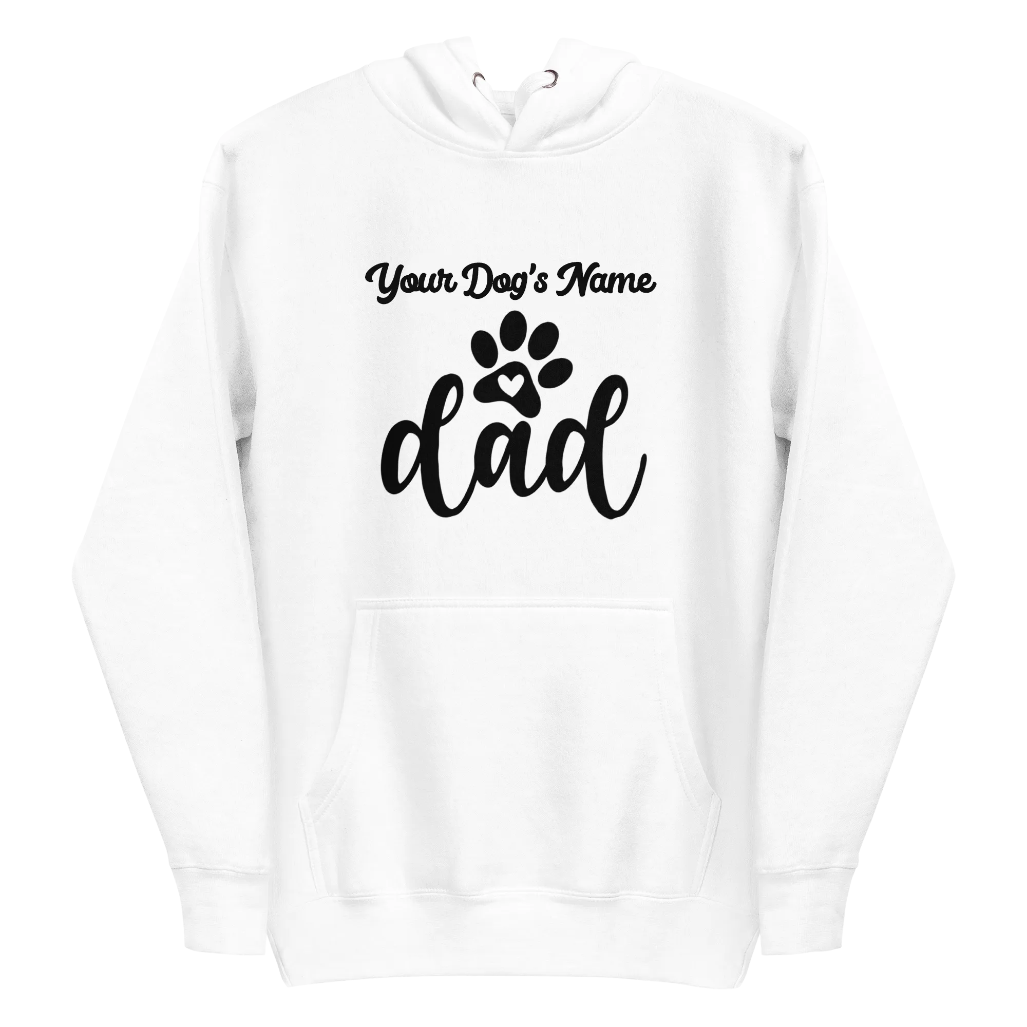 Personalized Dog Dad Hoodie